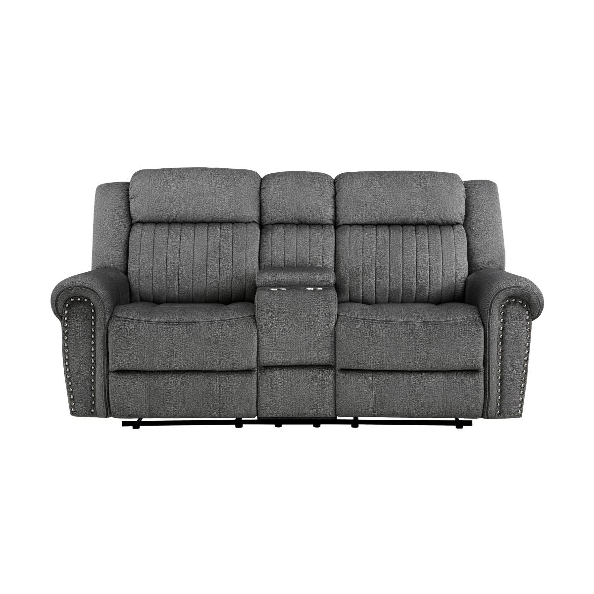 Brennen - Double Reclining Loveseat With Center Console