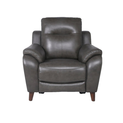 Trento - Dual Power Recliner - Charcoal