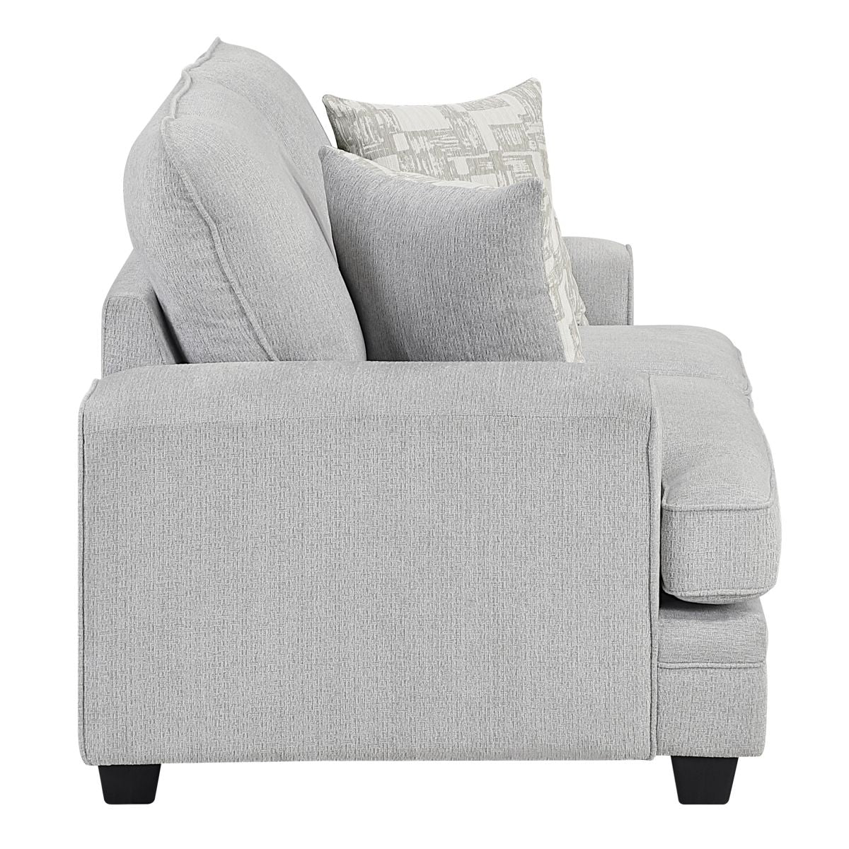 9747 - Loveseat - Pearl Silver