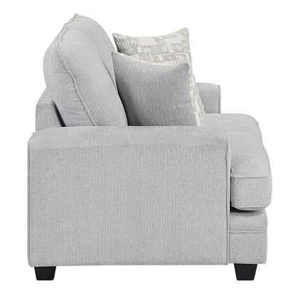 9747 - Loveseat - Pearl Silver