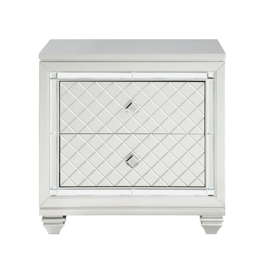 Leesa - Nightstand - Silver