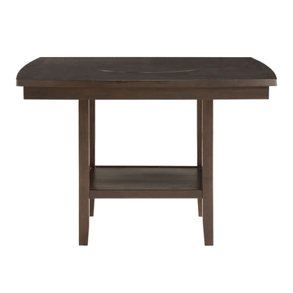 Balin - 5 Piece Dining Room Set (Table & 4 Side Chairs) - Dark Brown