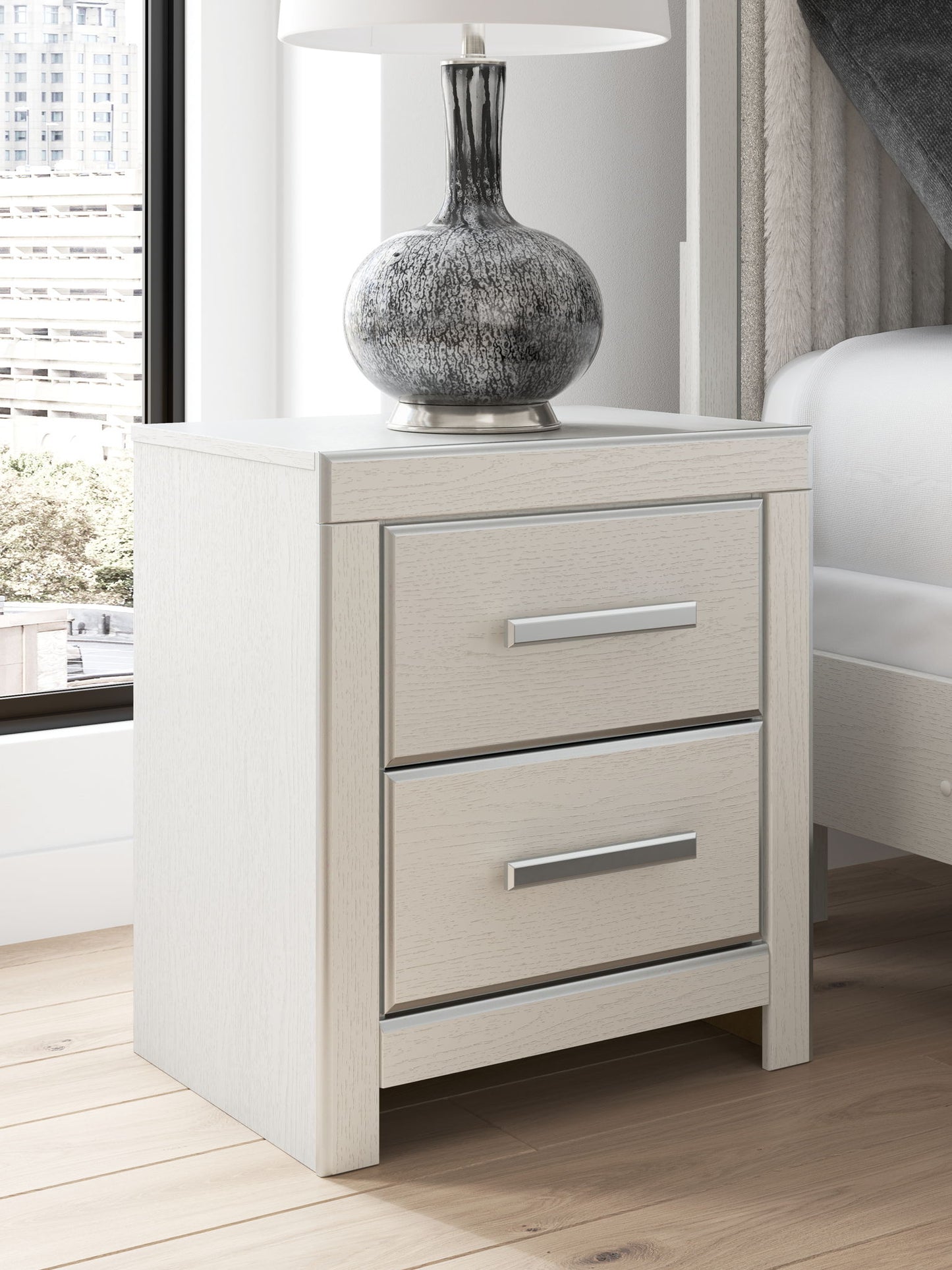 Birmonton - Two Drawer Night Stand