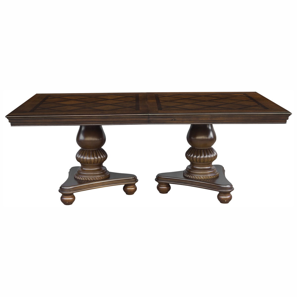 Lordsburg - 5 Piece Set (Table & 4 Side Chairs) - Brown