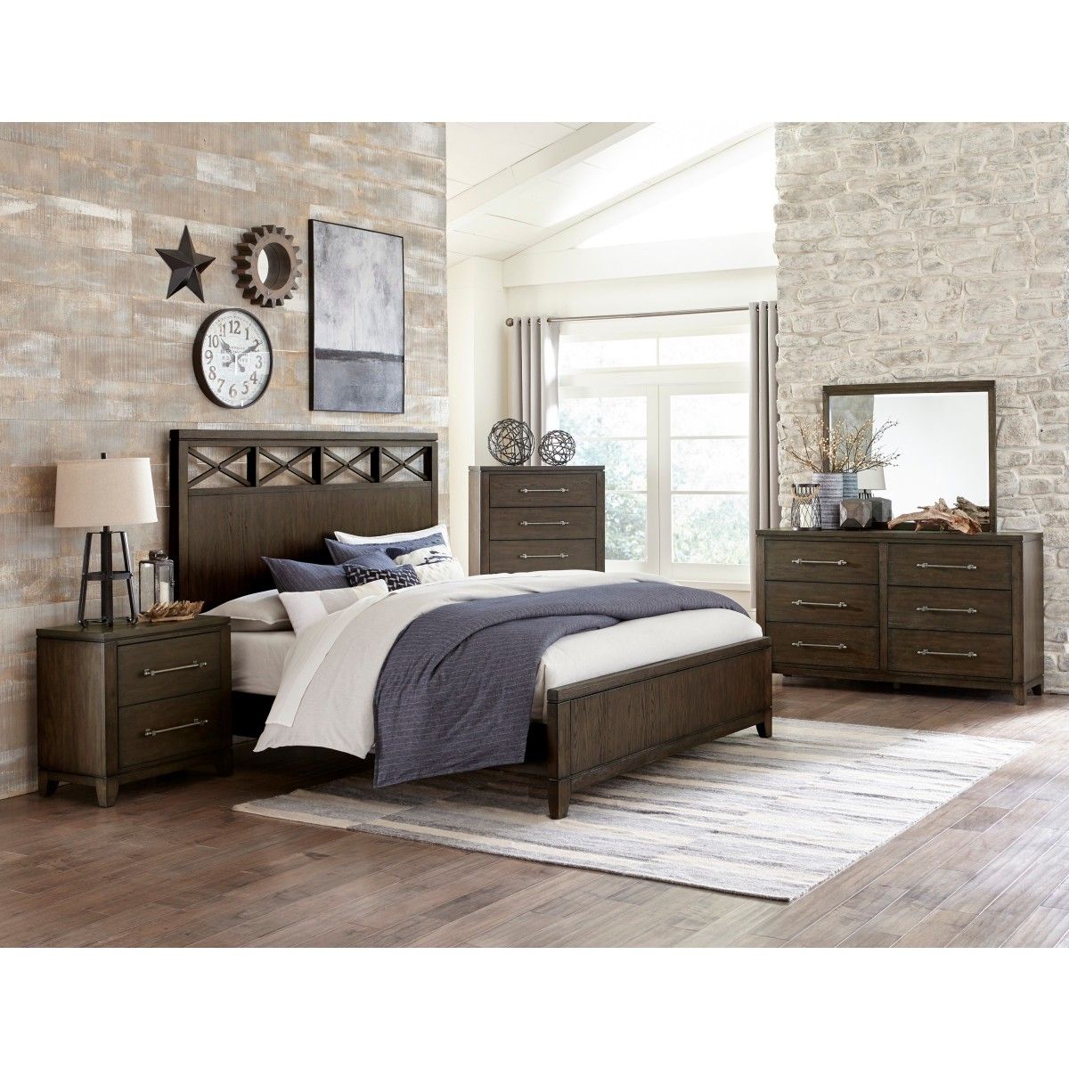 Griggs - Nightstand - Brown