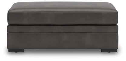 Dara Park - Oversized Accent Ottoman - Shadow