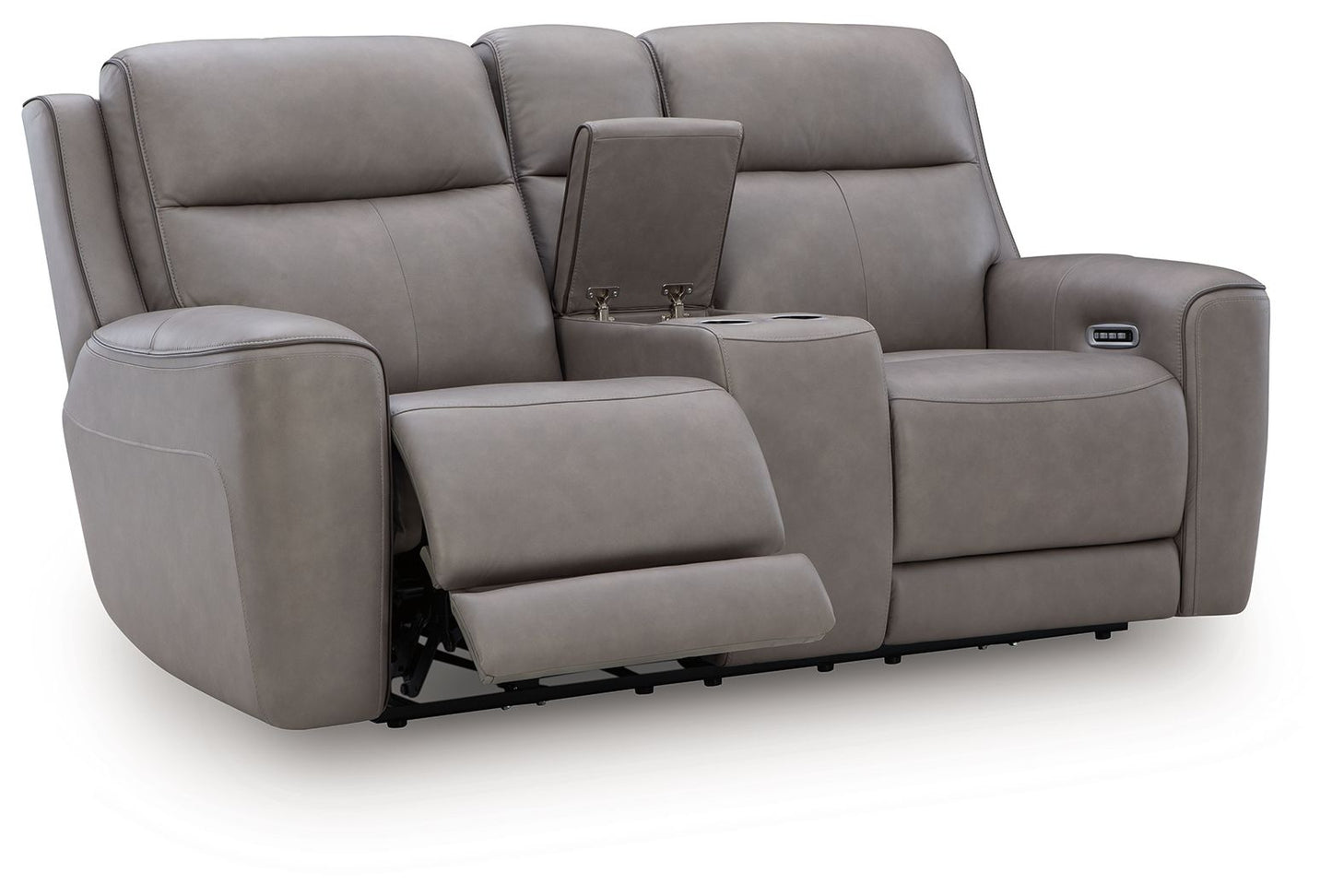 5Z-Relaxation - Power Reclining Loveseat with Console / Adj Headrest