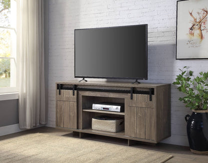 Bellarosa - TV Stand - Gray Washed