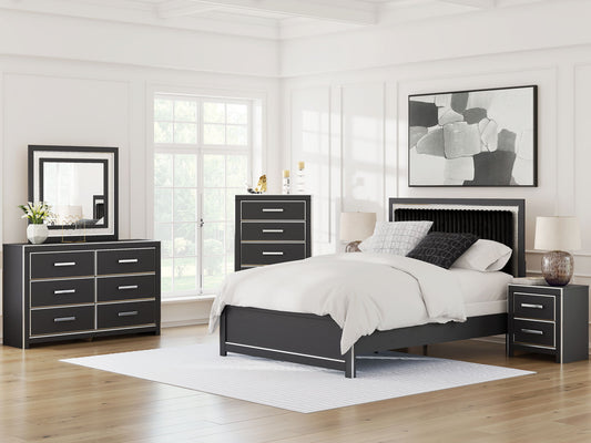 Birmonton - Upholstered Panel Bedroom Set