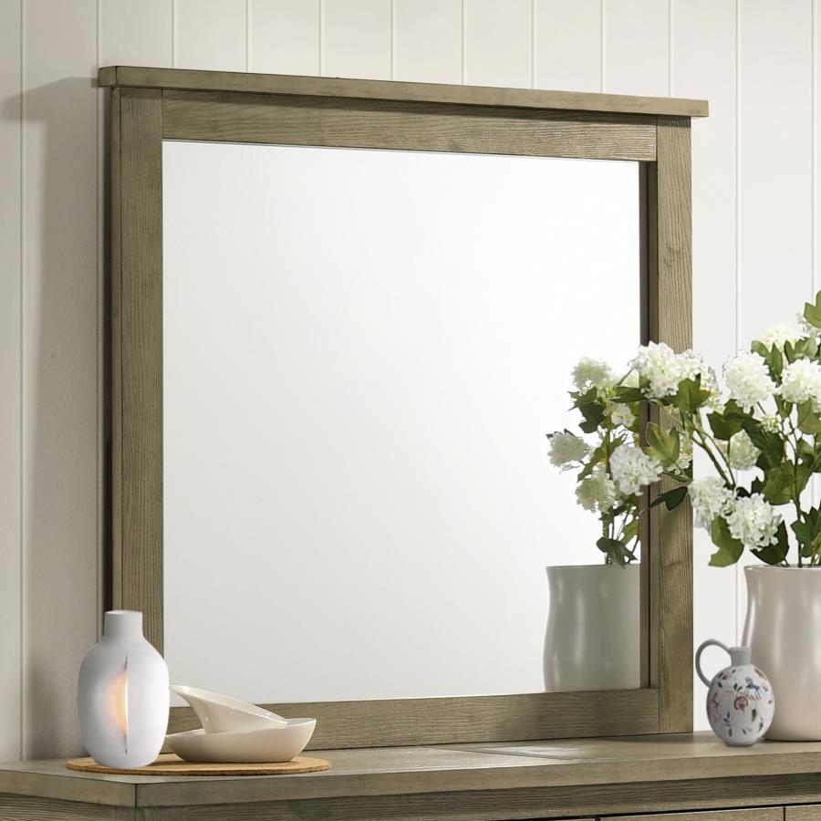 Hazlewood - Dresser Mirror - Vineyard Oak