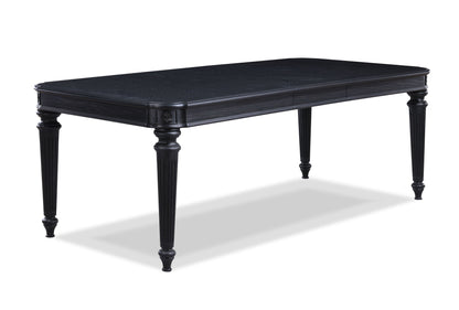 Kingsbury - Dining Table (18 Leaf) - Black