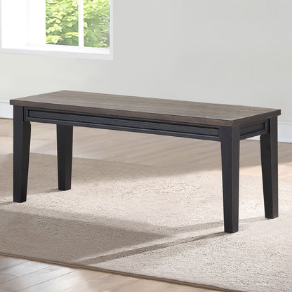 Raven - Noir Bench - Dark Brown