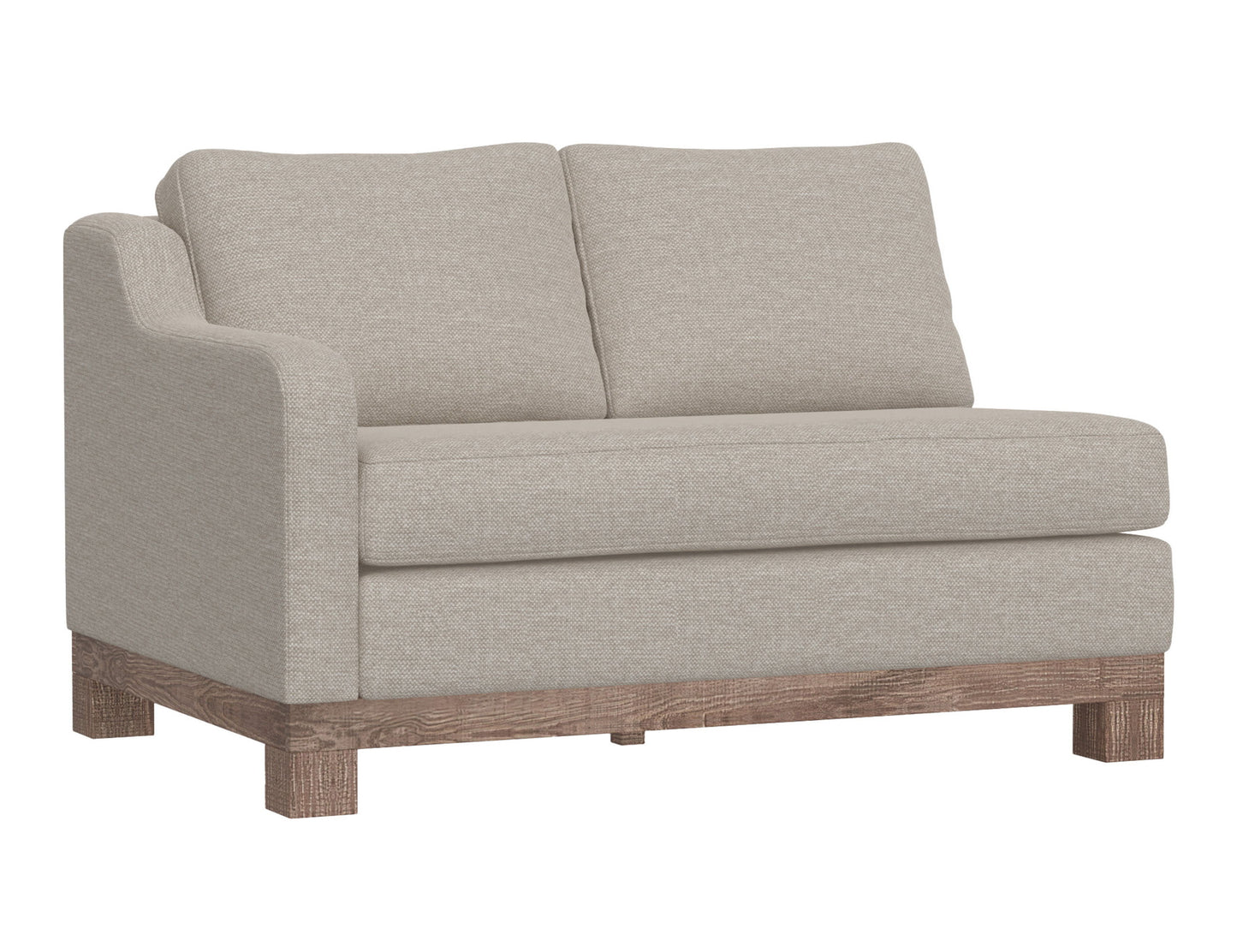 Samba - LAF Loveseat - Light Gray