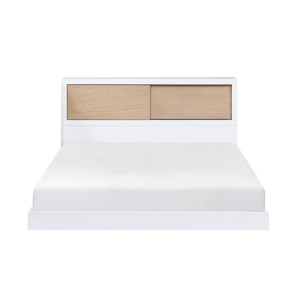 Asker - Full Bookcase Bed - White