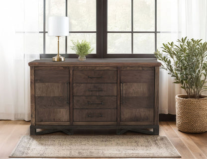 Walnut - Console - Peanut Brown
