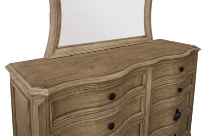 B00216 - Wood Dresser - Pecan