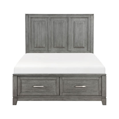 Garretson - Platform Bed With Footboard Storage