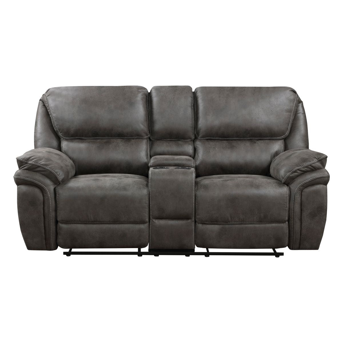 Proctor - Double Reclining Loveseat With Center Console