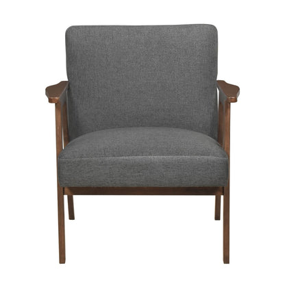 Omara - Accent Chair Dark Brown Base