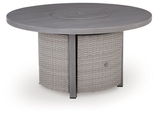 Dillon Beach - Round Fire Pit Table - Gray