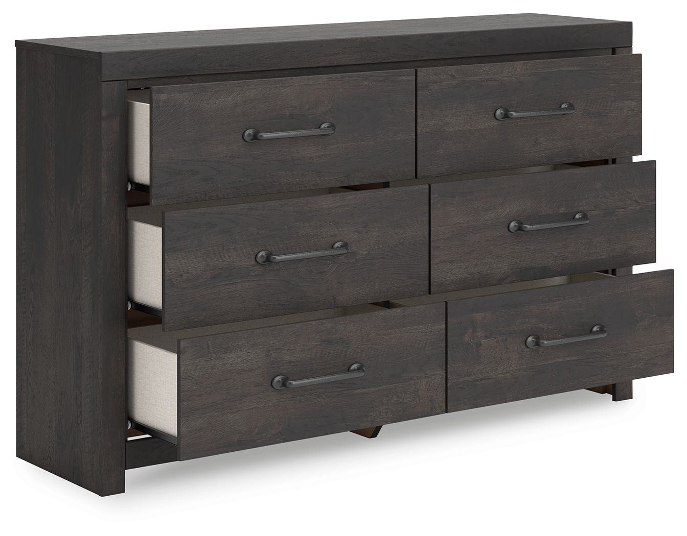 Delmorta - Panel Bed With Storage Set