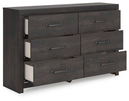 Delmorta - Panel Bed With Storage Set