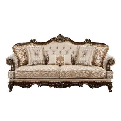 Balthasar - Sofa - Cherry / Beige