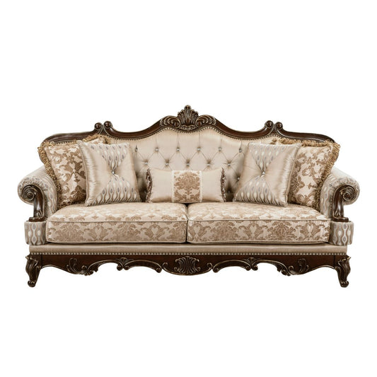 Balthasar - Sofa - Cherry / Beige