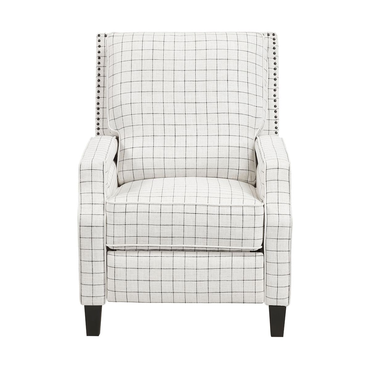 Berenson - Push Back Reclining Chair - Gray