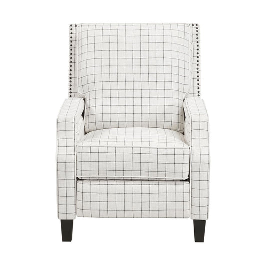 Berenson - Push Back Reclining Chair - Gray