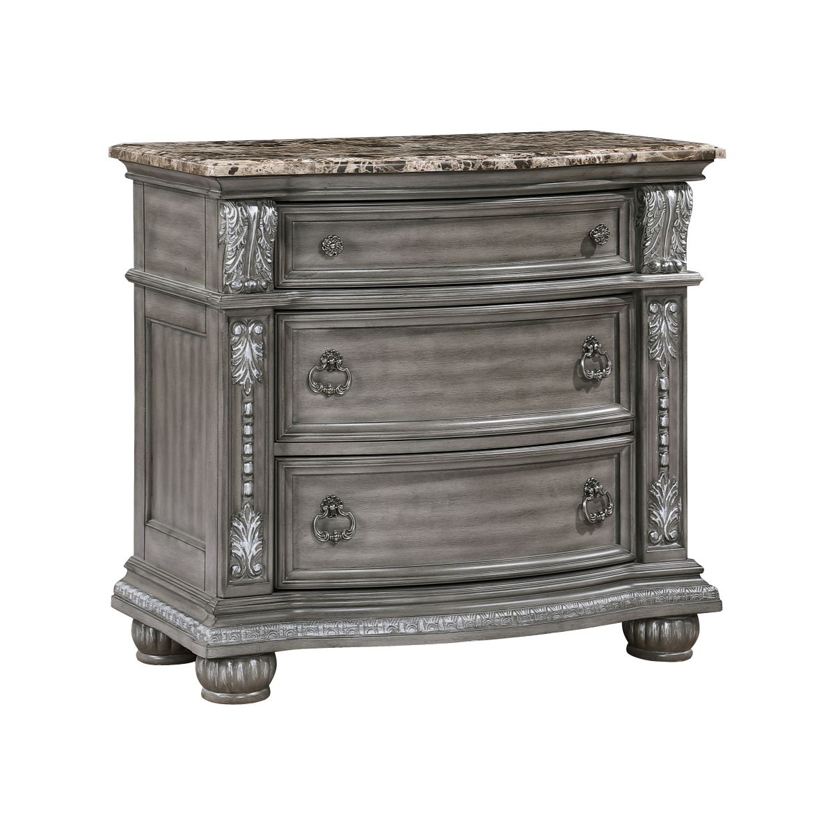 Bennington - Nightstand - Gray