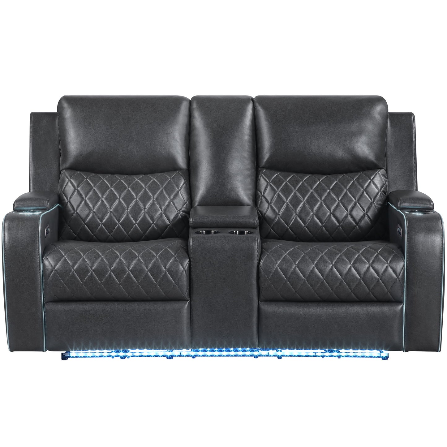 Luna - Power Console Loveseat