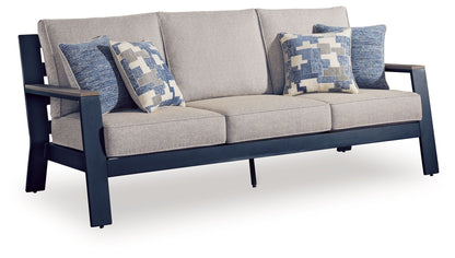 Mabry Shores - Sofa With Cushion - Blue