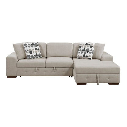 Raife - Sectional With Ottoman