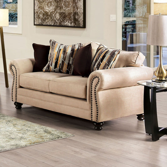 Kailyn - Loveseat - Sand / Brown