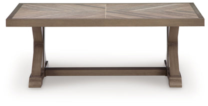 Revare Beach - Rectangular Cocktail Table - Beige