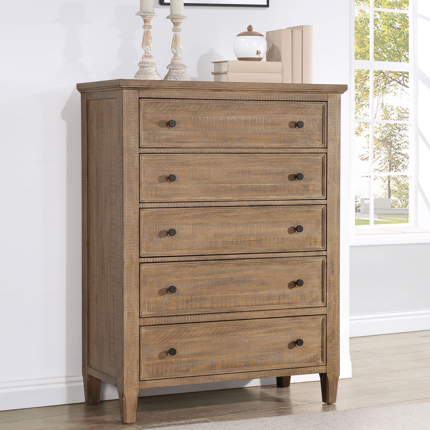 Riverdale - Drawer Chest - Light Brown