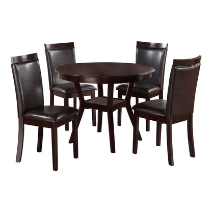 Shankmen - 5 Piece Pack Dinette Set - Brown