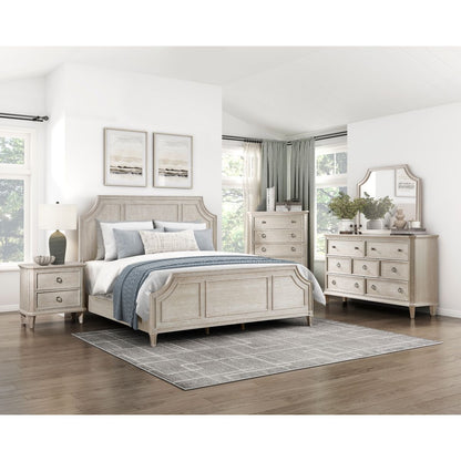 Leander - Nightstand - Gray