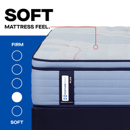 Posturepedic Plus - Plainfield Euro Pillow Top Soft