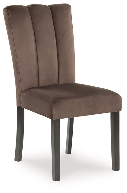 Jazmore - Dining Upholstered Side Chair (Set of 2) - Mocha