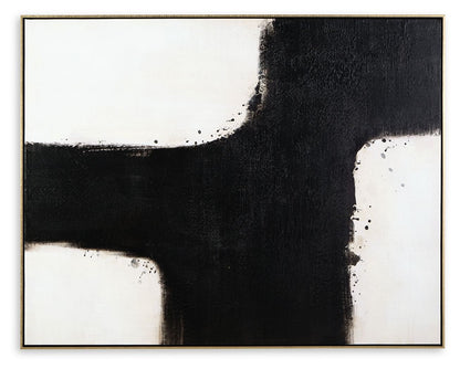 Reighlea - Wall Art - Black / White