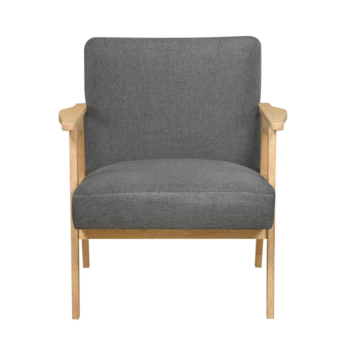 Omara - Accent Chair Light Brown Base
