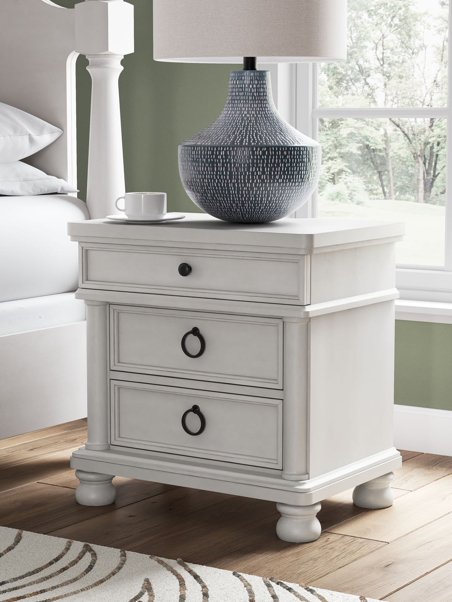 Chadworth - Three Drawer Night Stand