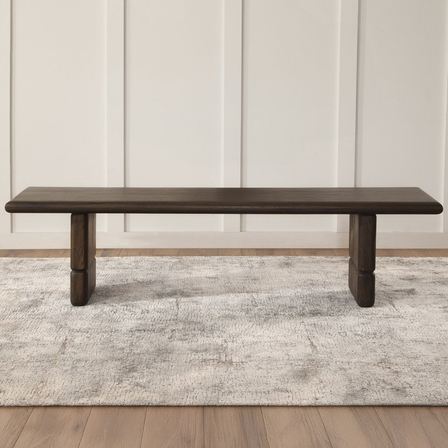 Norvell - Backless Dining Bench - Brown