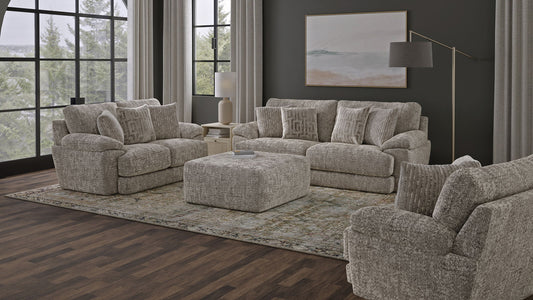 Jaden - Cocktail Ottoman - Steel