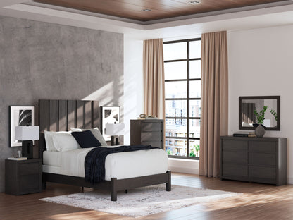 Parlayon - Panel Bedroom Set