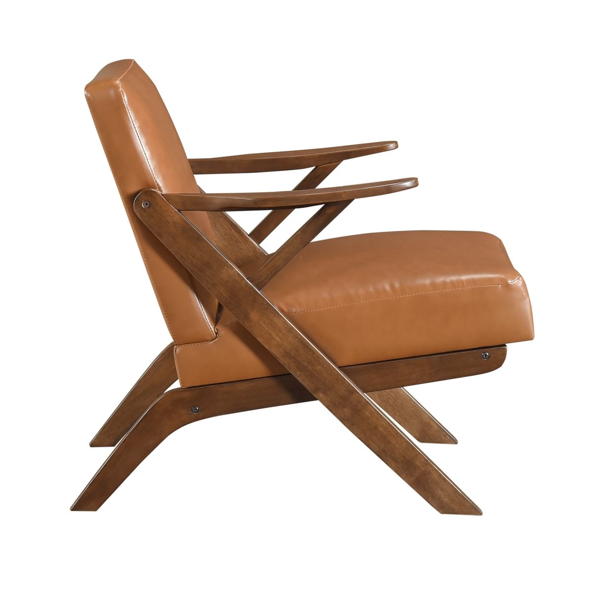Gideon - Accent Chair Dark Brown Base