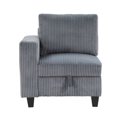 Walterboro - Loveseat With Storage, Storage Pouches And Charging Ports