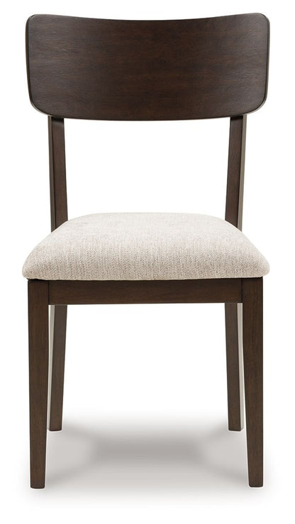 Dantenton - Dining Upholstered Side Chair (Set of 2) - Merlot